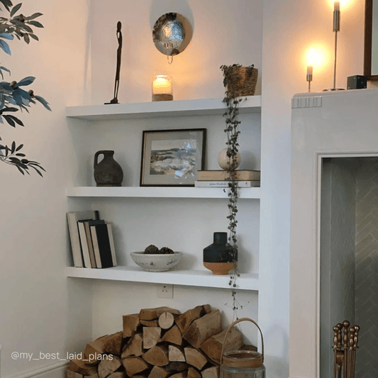 How to DIY your own built in shelves