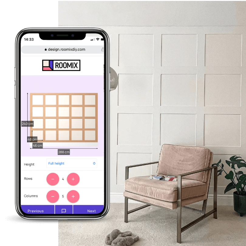 Introducing the Roomix Wall Panelling Design Tool