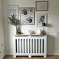 Custom Sized Radiator Cover: Wide Vertical Slats - 170 cm by 20 cm by 100 cm
