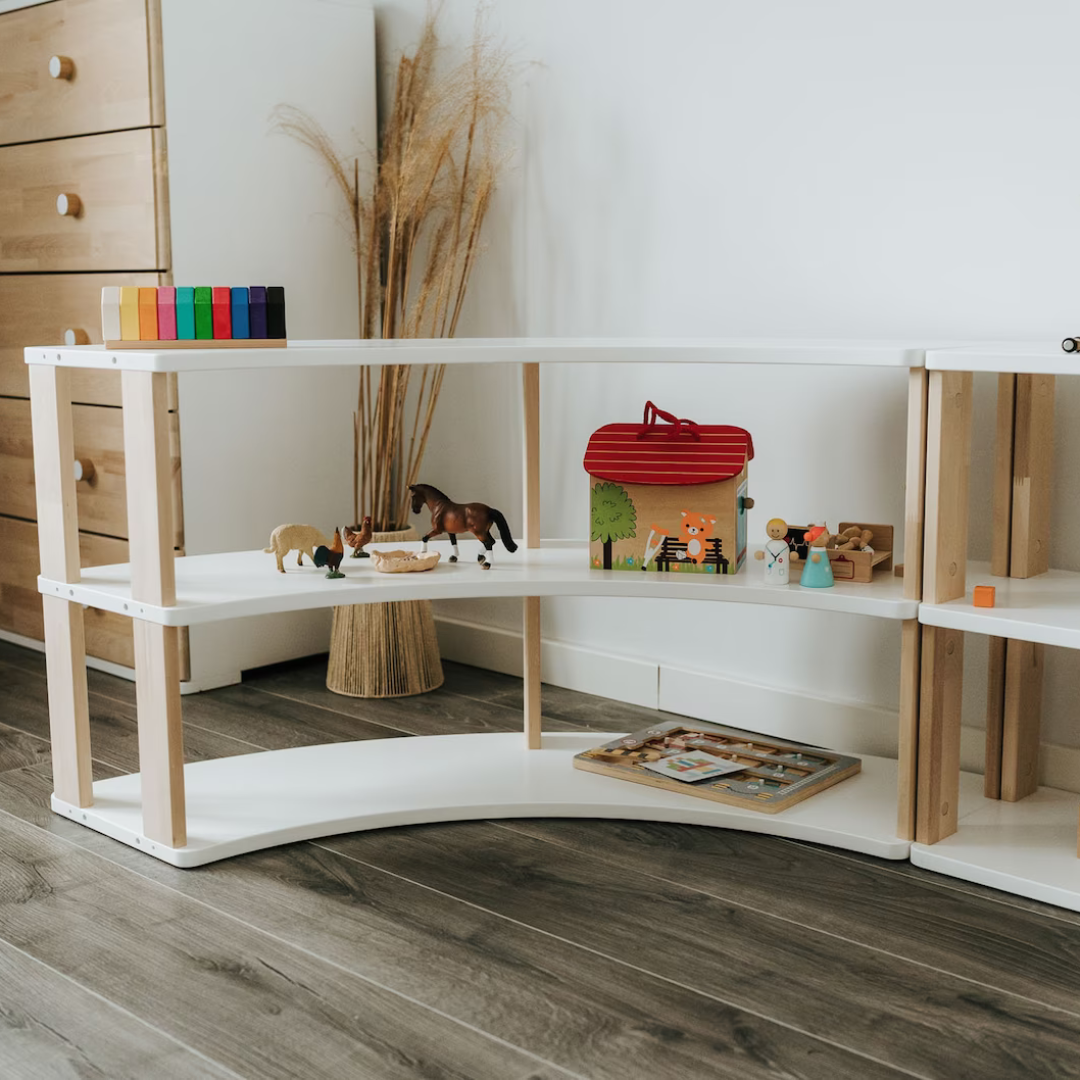 Montessori Arc Shelves
