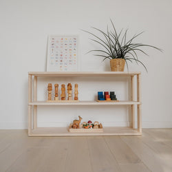 Montessori Kids Shelf: Three Shelves