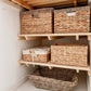 Airing Cupboard Wooden Slatted Shelves - 180 cm by 30 cm