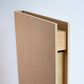 Dark Wood Alcove Floating Shelves - Made to Measure