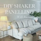 @home_on_the_commons Shaker Wall Panelling Kit