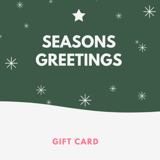 Seasons Greetings DIY Gift Card