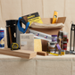 Shiplap Wall Panelling Kit with Shelf