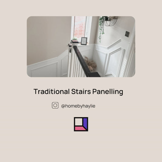 Stair Wall Panelling Kit (Traditional)