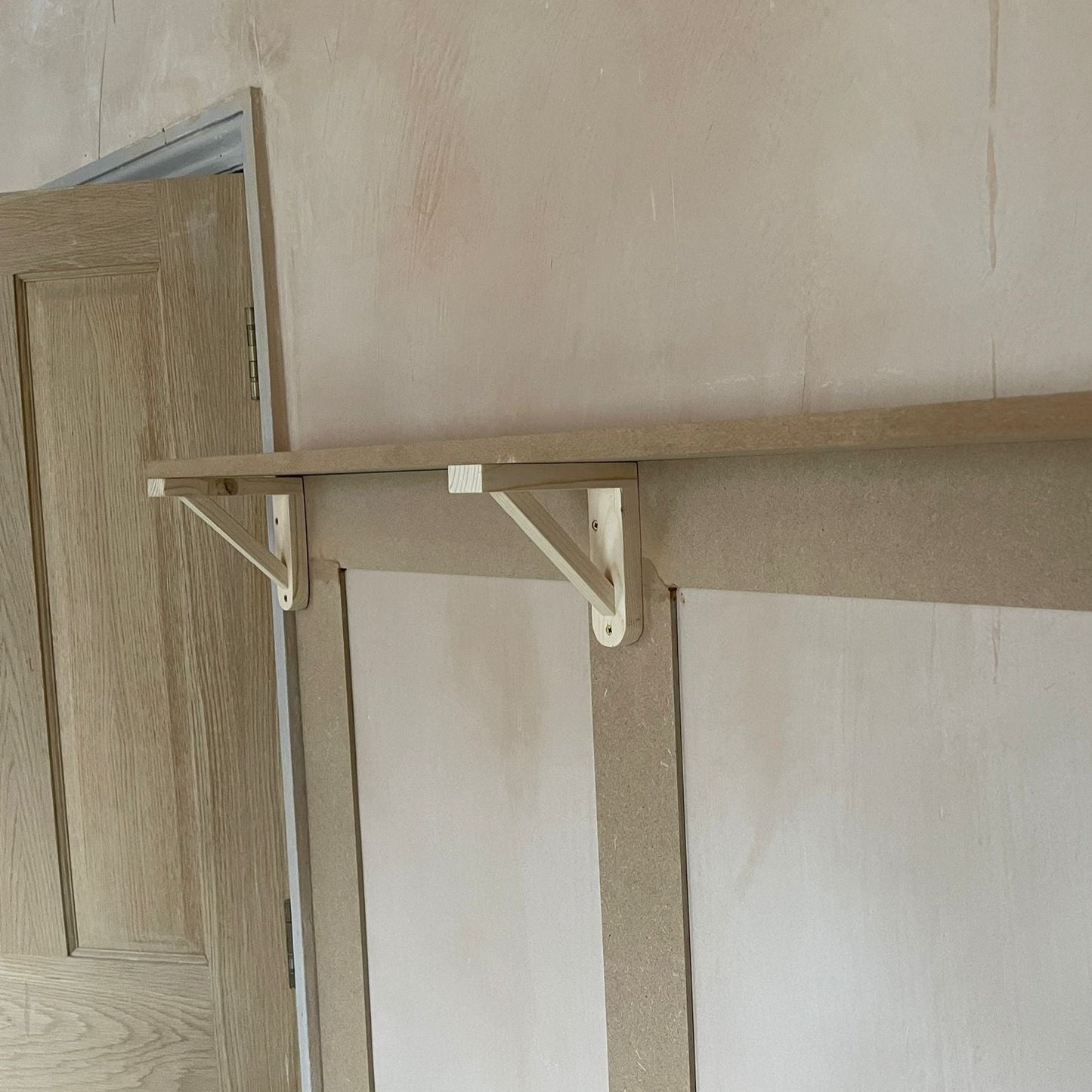 Shaker Wall Panelling Kit With Shelf